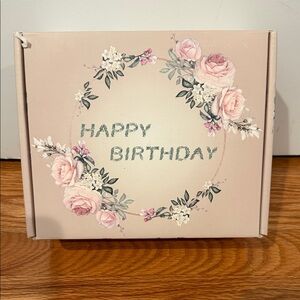 Elegant Floral Birthday Card with Pink Roses